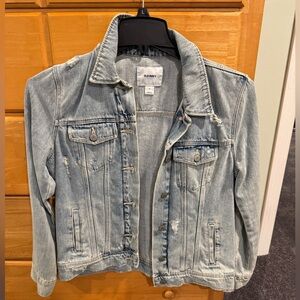 Old Navy Faded Blue Denim Jacket
